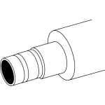 TECEflex Rura wielowarstwowa w czerwonej otulinie 6mm, 20mm 75m 731320